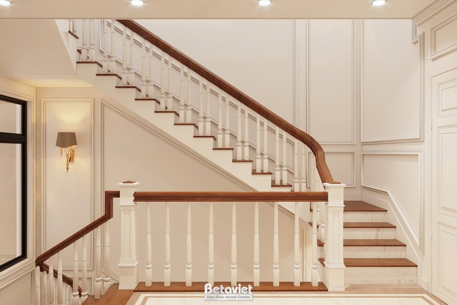 Thiết kế sảnh thang biệt thự Art Deco KĐT Vinhomes Imperia NT22014